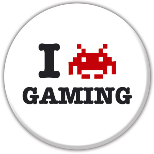 logo "I love gaming"