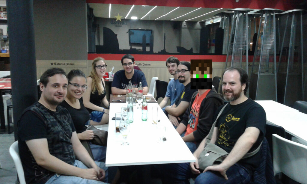 Foto de família a la trobada