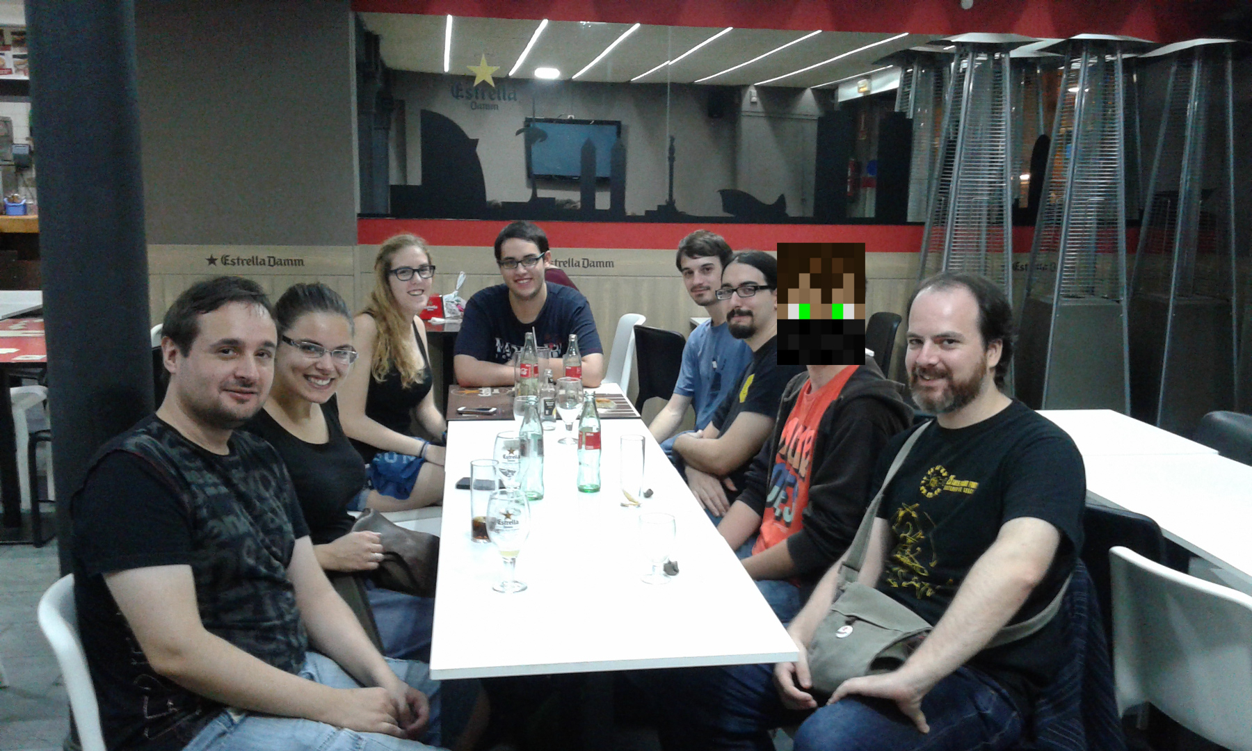 Foto de família a la trobada