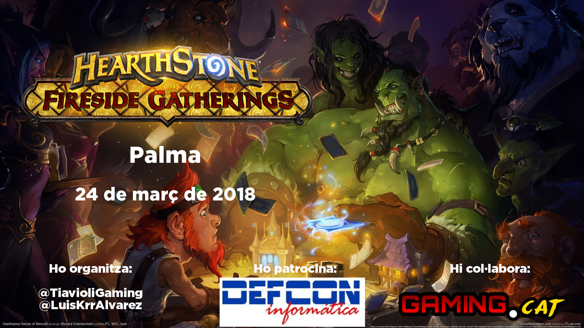 Portada del Torneig de Hearthstone a Mallorca