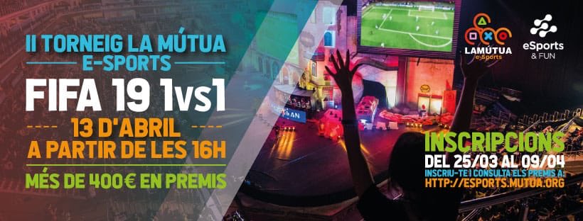 Creativitat del torneig La Mútua eSports - FIFA19
