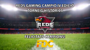 Reds Gaming guanya el seu segon Torneig dels Històrics de Futbol Digital Català