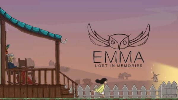 Portada del videojoc en català Emma, Lost in memories
