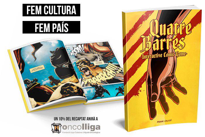 Imatge de la novel·la gràfica "Quatre Barres"