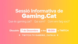 Directe informatiu sobre l’Associació GamingCat