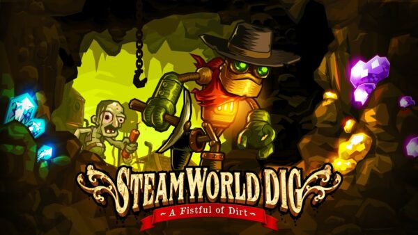Caràtula del joc Steamworld Dig
