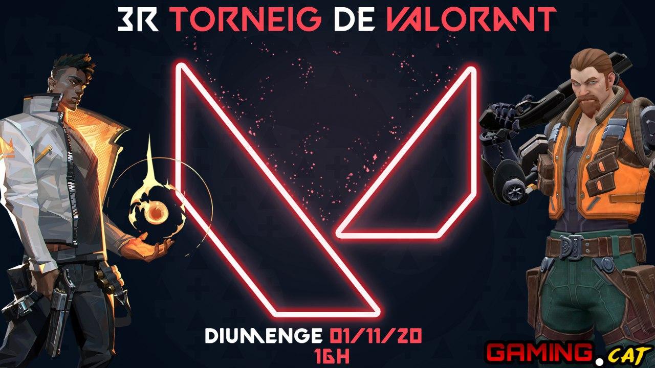 Cartell del tercer torneig de Valorant