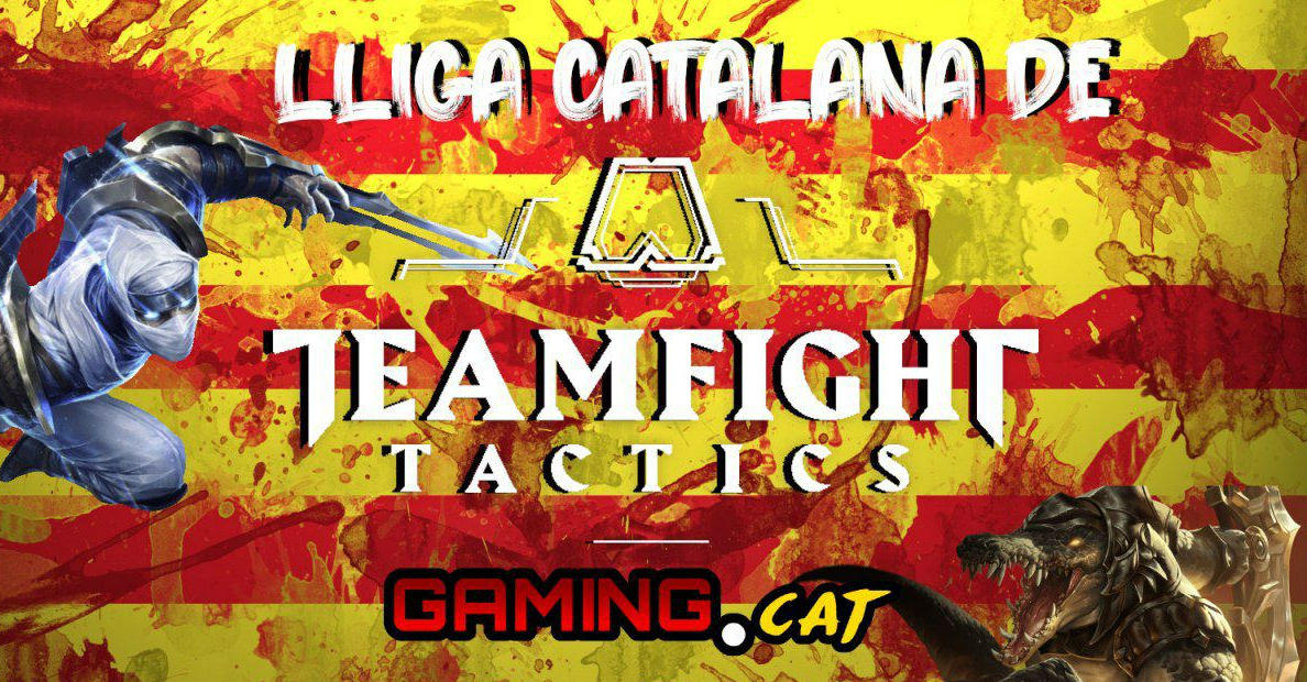 Cartell de la Lliga catalana de Teamfight Tactics