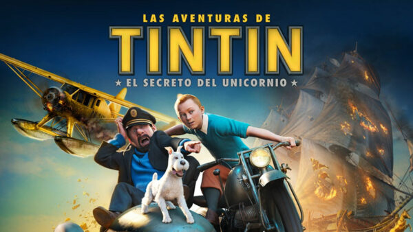 Portada del joc "Les aventures de Tintín: el secret de l'Unicorn"