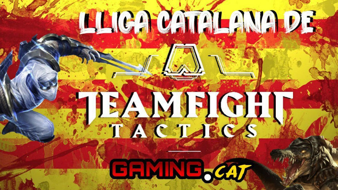 Cartell de la lliga catalana de Teamfight Tactics