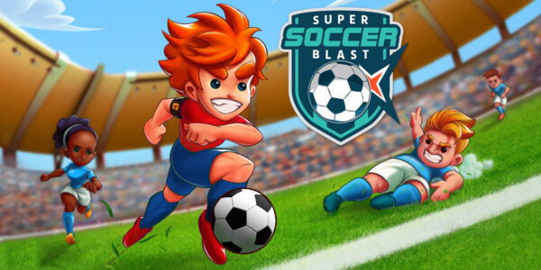 Portada del videojoc Super soccer blast