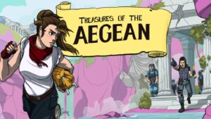 Portada del videojoc Treasures of the Aegean