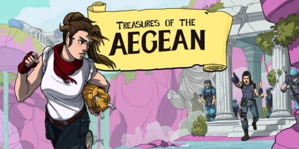Portada del videojoc Treasures of the Aegean