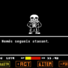 Captura de pantalla del videojoc Undertale