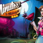 Portada del videojoc en català 3 minutes to midnight