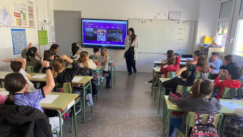 Xerrada a l'IE Pallerola