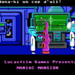 Captura de pantalla de Maniac Mansion en català
